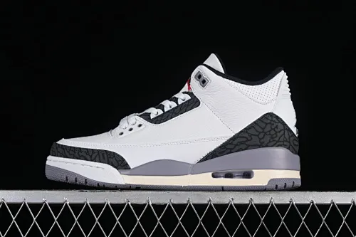 All categories Air Jordan Jordan series basketball shoes Air Jordan 3 Air Jordan 3 Retro "Cement Grey" AJ3 Joe 3 cement gray CT8532-106